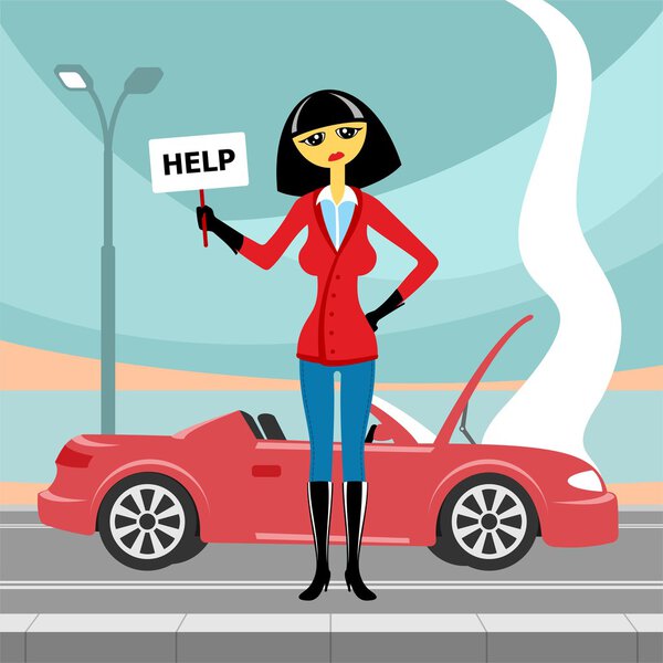 Автомобильная поломка
