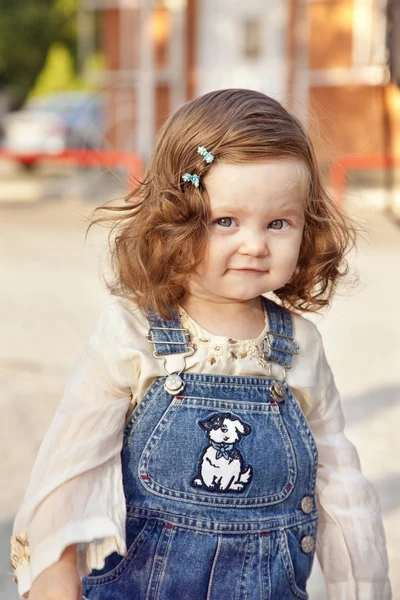 Baby girl portrait — Stock Photo, Image