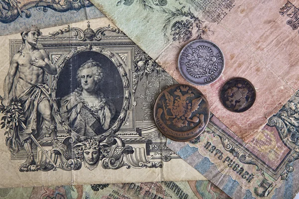 Hintergrund des alten Geldes — Stockfoto