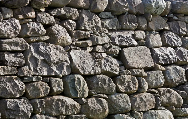 Stone wall in evening light — Stock Photo, Image