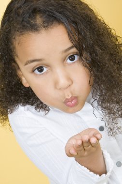 Blowing Kisses clipart