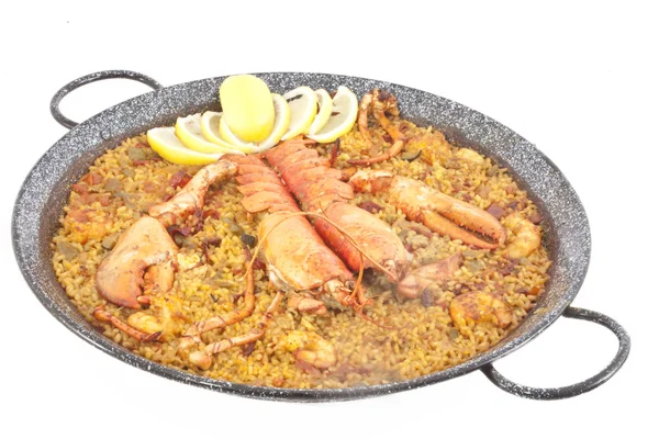 stock image Lobster paella