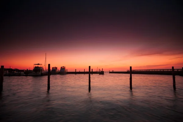 stock image Sunrise at the pier