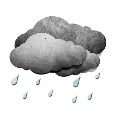 Weather grunge recycled papercraft stick clipart