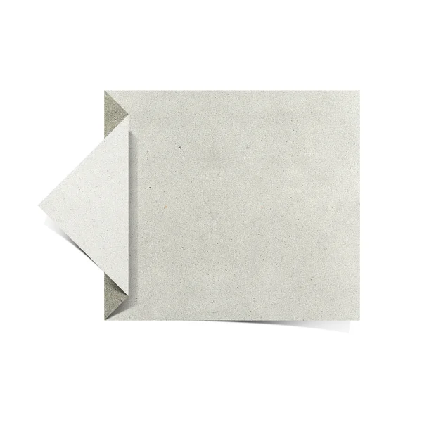 Крупногабаритные бумажные разговоры оригами переработанный бумажный фон — стоковое фото
