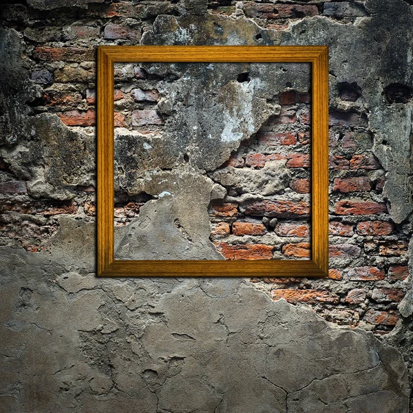 Rame de imagine pe perete de beton — Fotografie, imagine de stoc