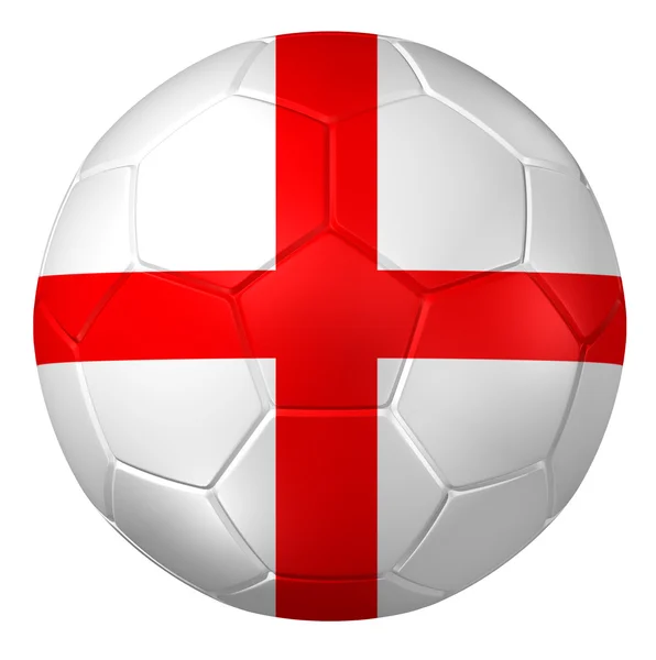 stock image 3d rendering of a soccer ball.