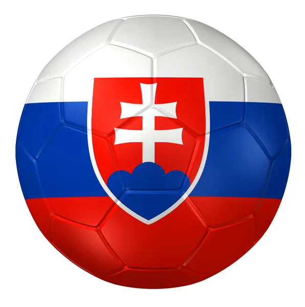 stock image 3d rendering of a soccer ball.