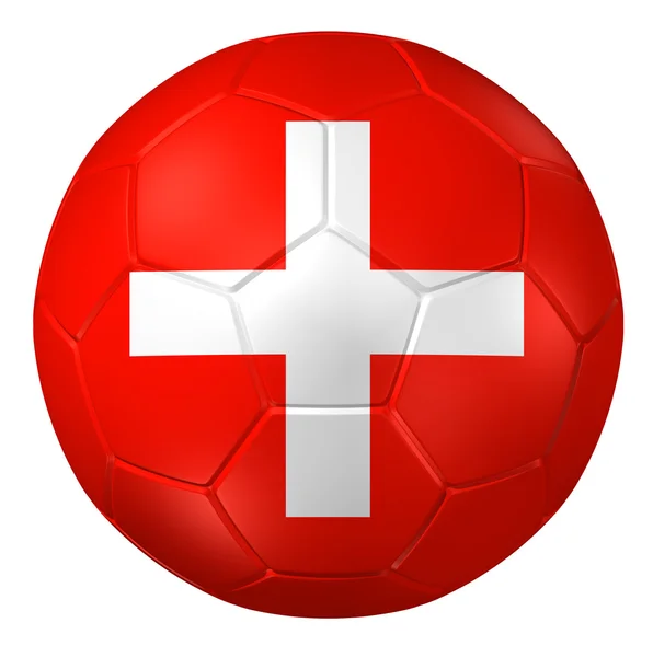 3d renderização de uma bola de futebol. — Fotografia de Stock