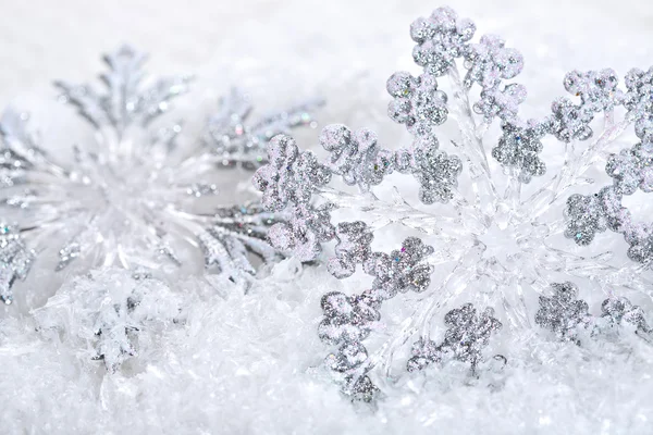 Decorations on snow — Stock Photo, Image