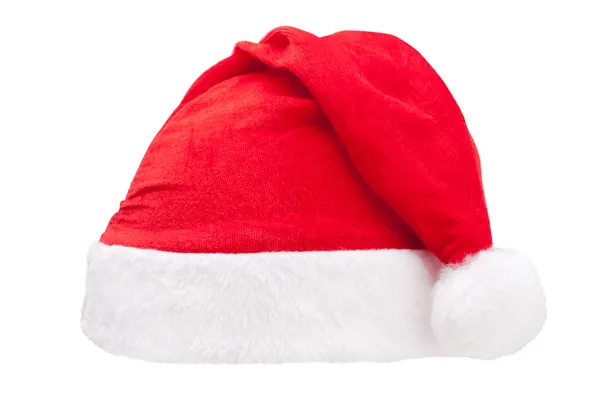 Červená vánoční čepice — Stock fotografie