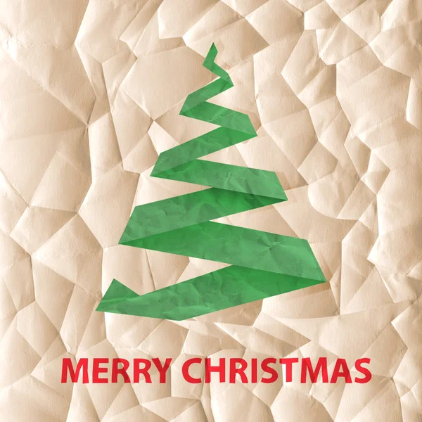 Eco Christmas greeting — Stock Photo, Image