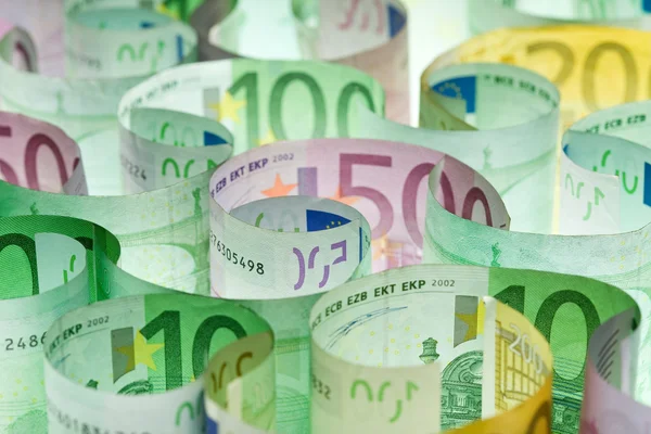 Evropská měna — Stock fotografie