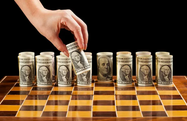 Money strategy — Stock Photo, Image