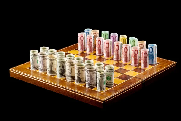 Conceito de jogos de dinheiro — Fotografia de Stock