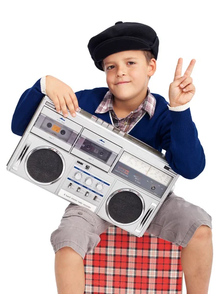 Music is cool - so am I — Stock Photo, Image
