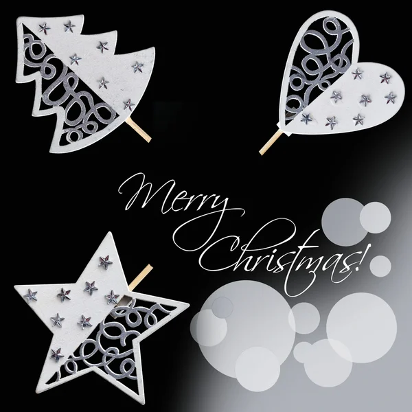 Christmas decorations design elements — Stock Photo, Image