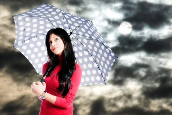 stock image Perplexed girl