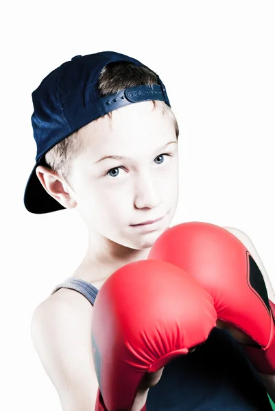 Fighting boy — Stock Photo, Image