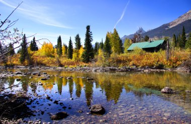 Fall in Grand Tetons clipart