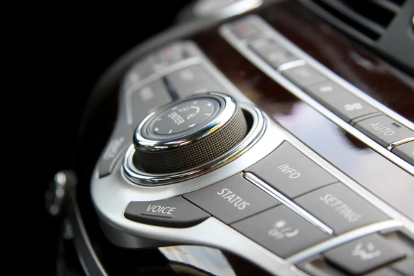 Car radio controls — Stok fotoğraf