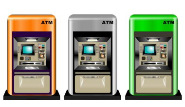 ATM ILLUSTRATION clipart