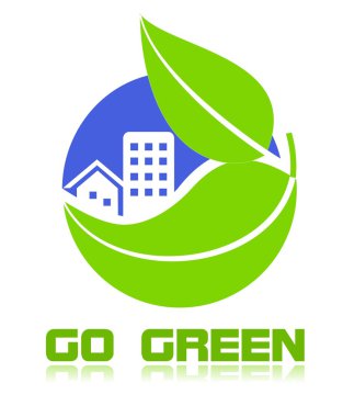 Go green icon clipart