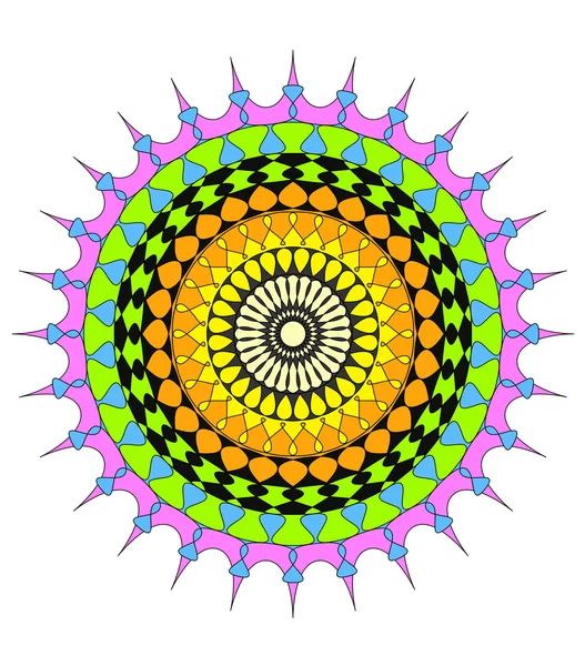 Cirkulära mönster design — Stockfoto