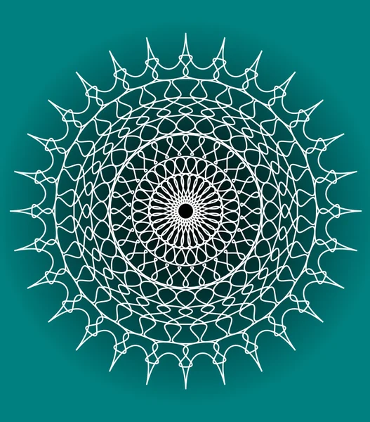 Desenho de padrão circular — Fotografia de Stock