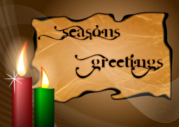 Seasons greetings — Stock Photo, Image