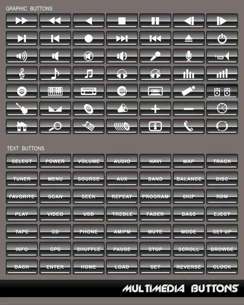 Muzikale pictogrammen — Stockfoto