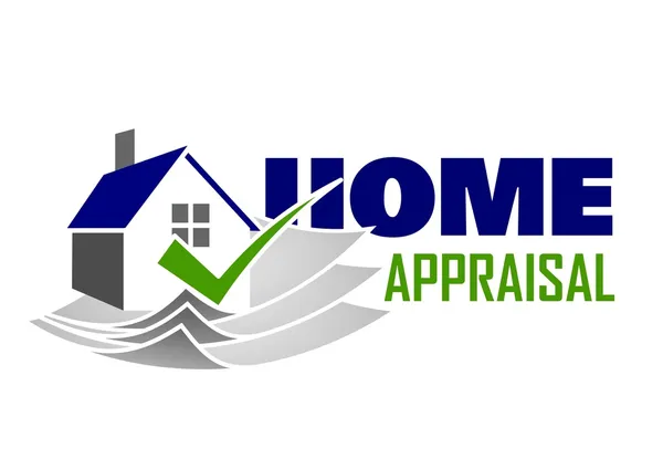 Home appraisal icon — Stock Photo, Image