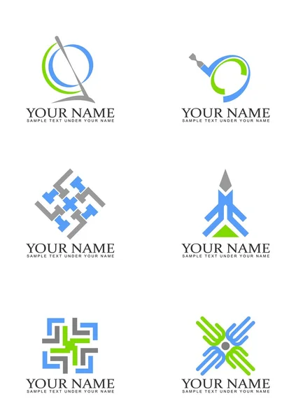 Design elements for logo — Stock Photo, Image