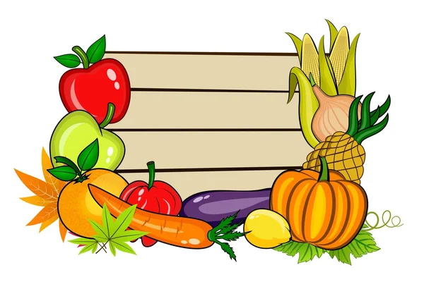 Gemüse mit Kopierraum — Stockfoto