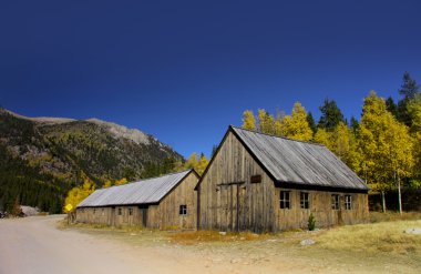 St Elmo Ghost town in Colorado clipart