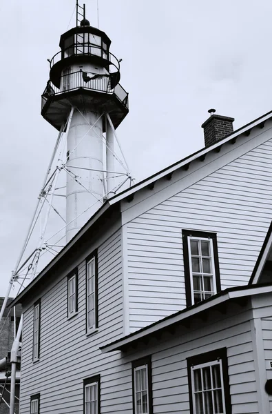 Poisson blanc Point Light House — Photo