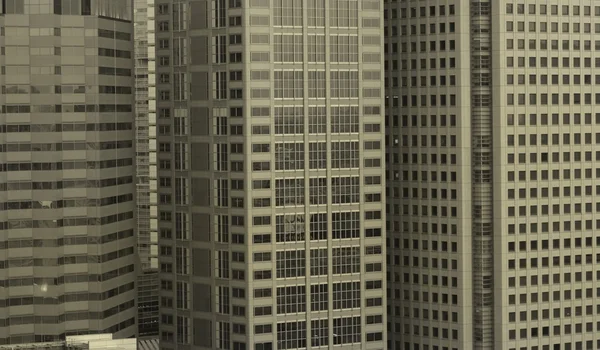 Três edifícios — Fotografia de Stock