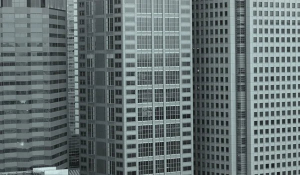 Drie gebouwen — Stockfoto