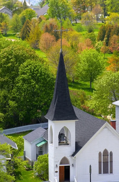Kerk op een eiland mackinac — Stockfoto