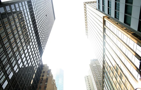 Office byggnader perspektivvy — Stockfoto