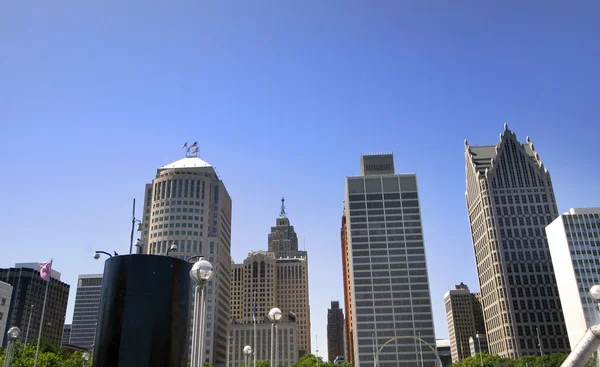 Centro de Detroit —  Fotos de Stock