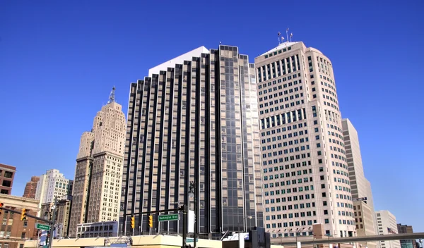 Downtown Detroit — Stockfoto