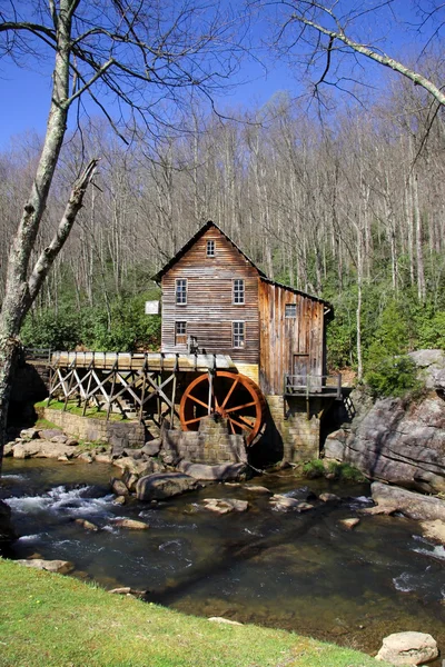 Glade Creek Grist Mill — Stock Photo, Image