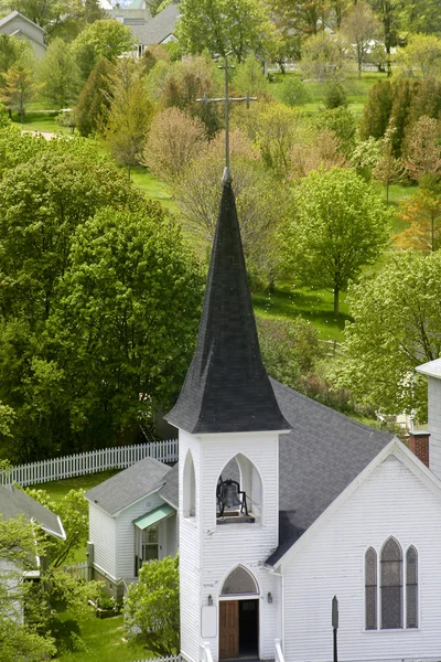 Iglesia en la isla Mackinac — Foto de Stock