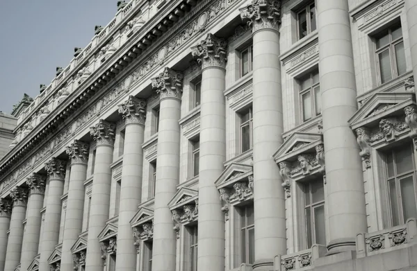 Het historische gebouw platform — Stockfoto