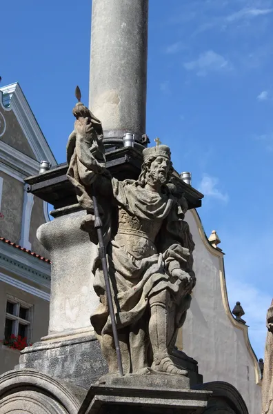 圣瓦茨拉夫雕像 — 图库照片