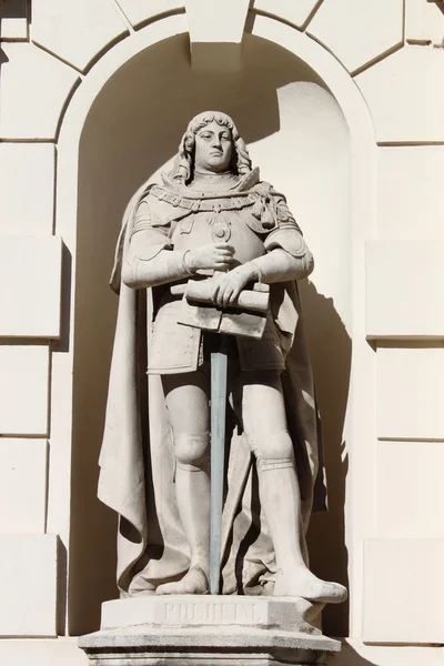 Polheim 雕像在维也纳 — 图库照片