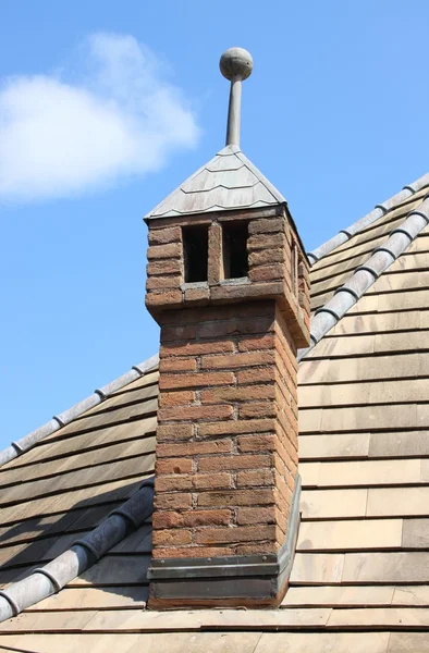 Rooftop chimney — Stock Photo, Image