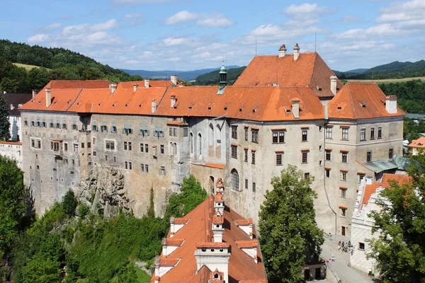 Cesky krumlov kasteel — Stockfoto