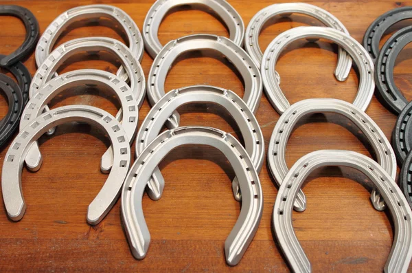 stock image Metal horse shoes